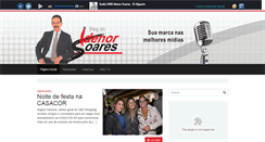 Desktop Screenshot of idenorsoares.com.br